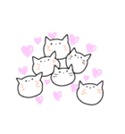 Love Nekocats（個別スタンプ：4）