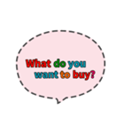 [artshop] What to eat？ (En)CS D（個別スタンプ：7）