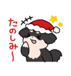 たれ耳チワワ～クリスマス＆正月Ver～（個別スタンプ：9）