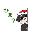 たれ耳チワワ～クリスマス＆正月Ver～（個別スタンプ：17）