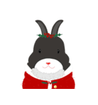 Rabbit Christmas（個別スタンプ：3）