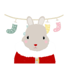 Rabbit Christmas（個別スタンプ：5）