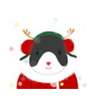 Rabbit Christmas（個別スタンプ：7）