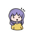 Arra : a moody girl（個別スタンプ：4）