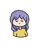 Arra : a moody girl（個別スタンプ：10）