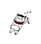 where is cat Aber（個別スタンプ：3）