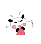 タクシーサイトのタクシーパンダスタンプ（個別スタンプ：3）