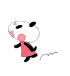 タクシーサイトのタクシーパンダスタンプ（個別スタンプ：4）