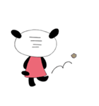 タクシーサイトのタクシーパンダスタンプ（個別スタンプ：17）