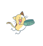 loyo the cat（個別スタンプ：6）