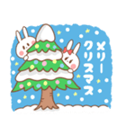クリスマスうさぎ【カップルでメリクリ！】（個別スタンプ：4）