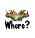 怪獣アイロスのメッセージ（個別スタンプ：11）