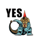 怪獣アイロスのメッセージ（個別スタンプ：18）