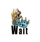 怪獣アイロスのメッセージ（個別スタンプ：31）