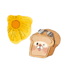 食パン犬スタンプ（個別スタンプ：31）