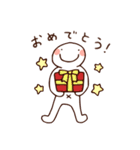 人間ヒューマンくん（個別スタンプ：17）