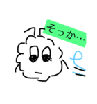 モジャールの1日  (返信用)（個別スタンプ：7）