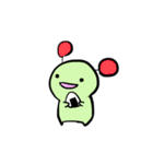 小さなみどりむし3 -revised edition-（個別スタンプ：7）