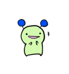 小さなみどりむし3 -revised edition-（個別スタンプ：12）