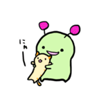 小さなみどりむし3 -revised edition-（個別スタンプ：28）