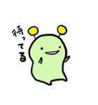 小さなみどりむし3 -revised edition-（個別スタンプ：34）