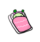 小さなみどりむし3 -revised edition-（個別スタンプ：40）