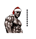 筋肉マッチョマッスル・クリスマス爆弾 5（個別スタンプ：36）
