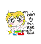 Hi！！ My name is LaLaLa..^^（個別スタンプ：12）