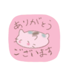 ねこまるさん。（個別スタンプ：1）