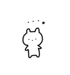 White rabbit sometimes black（個別スタンプ：8）