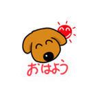 Stamps of Dachshund（個別スタンプ：3）