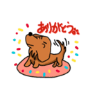 Stamps of Dachshund（個別スタンプ：5）