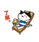 ビール＆旅行大好き！OL猫ミイの日々（個別スタンプ：13）