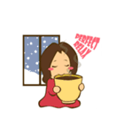 可愛いクリスマスのちび by Leen Jay（個別スタンプ：7）