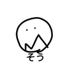 M mouth face（個別スタンプ：13）