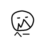 M mouth face（個別スタンプ：18）