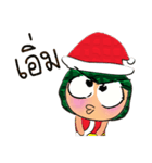 Hana. V11 Merry Christmas（個別スタンプ：9）