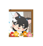 くろチワワのまめちゃんスタンプ♪NO.2（個別スタンプ：10）