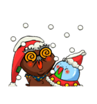 クリスマスのもかどど (日本語)（個別スタンプ：6）