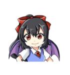 表情で伝える黒雲アマネ（個別スタンプ：10）