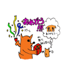 はーとふるカンガルー親子（個別スタンプ：39）