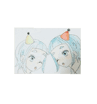"Narimaru Paintings Exhibition"（個別スタンプ：7）