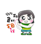 ..Miss. MoMo..^_^（個別スタンプ：14）