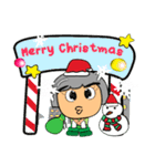 Neko.Merry Christmas.（個別スタンプ：16）