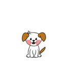 子犬 milk（個別スタンプ：1）