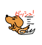 Stamps of Dachshund 3（個別スタンプ：4）