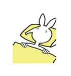 A long nose rabbit（個別スタンプ：18）