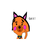 the dog called kunkun（個別スタンプ：4）