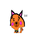 the dog called kunkun（個別スタンプ：5）