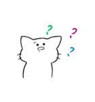 The doodle cat（個別スタンプ：3）